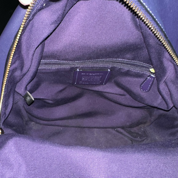 Coach Charlie Medium Signature Jacquard Backpack with Matching Wallet - Picture 5 of 8